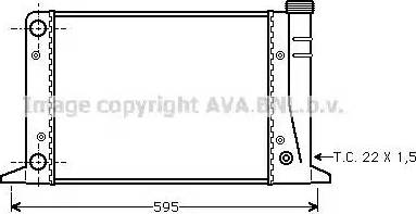 Ava Quality Cooling AI 2007 - Radiators, Motora dzesēšanas sistēma autodraugiem.lv