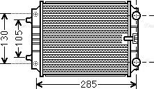 Ava Quality Cooling AI 2299 - Radiators, Motora dzesēšanas sistēma autodraugiem.lv