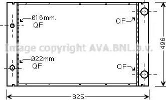 Ava Quality Cooling AI 2268 - Radiators, Motora dzesēšanas sistēma autodraugiem.lv