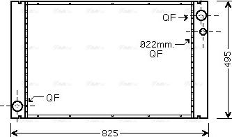 Ava Quality Cooling AI 2289 - Radiators, Motora dzesēšanas sistēma autodraugiem.lv