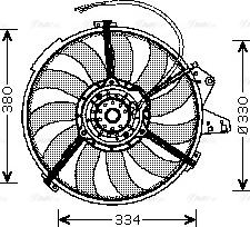 Ava Quality Cooling AI 7507 - Ventilators, Motora dzesēšanas sistēma autodraugiem.lv