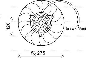 Ava Quality Cooling AI 7515 - Ventilators, Motora dzesēšanas sistēma autodraugiem.lv