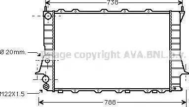 Magneti Marelli 350213688000 - Radiators, Motora dzesēšanas sistēma autodraugiem.lv