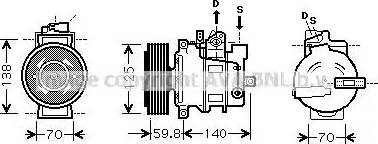 Ava Quality Cooling AI K295 - Kompresors, Gaisa kond. sistēma autodraugiem.lv