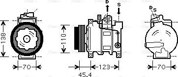 Ava Quality Cooling AI K261 - Kompresors, Gaisa kond. sistēma autodraugiem.lv