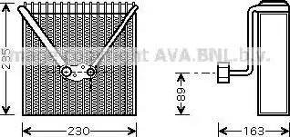 Ava Quality Cooling AI V022 - Iztvaikotājs, Gaisa kondicionēšanas sistēma autodraugiem.lv
