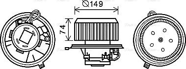 Ava Quality Cooling AL8139 - Salona ventilators autodraugiem.lv