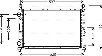 Ava Quality Cooling AL 2020 - Radiators, Motora dzesēšanas sistēma autodraugiem.lv