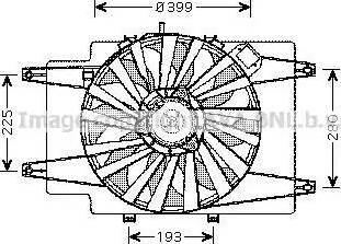 Ava Quality Cooling AL 7504 - Ventilators, Motora dzesēšanas sistēma autodraugiem.lv