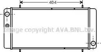 Ava Quality Cooling AU 2098 - Radiators, Motora dzesēšanas sistēma autodraugiem.lv