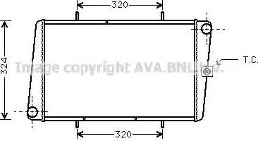 Ava Quality Cooling AU2024 - Radiators, Motora dzesēšanas sistēma autodraugiem.lv