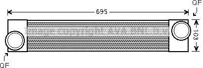 Ava Quality Cooling BW 4346 - Starpdzesētājs autodraugiem.lv