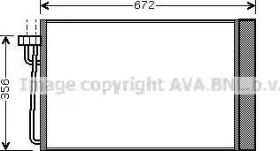 Ava Quality Cooling BW 5267 - Kondensators, Gaisa kond. sistēma autodraugiem.lv