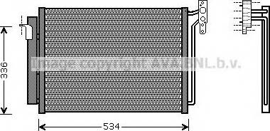 Ava Quality Cooling BW 5281 - Kondensators, Gaisa kond. sistēma autodraugiem.lv