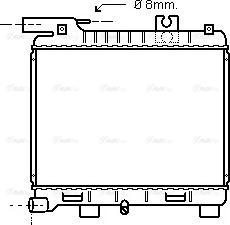 Ava Quality Cooling BW 2053 - Radiators, Motora dzesēšanas sistēma autodraugiem.lv