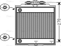 Ava Quality Cooling BW 2366 - Radiators, Motora dzesēšanas sistēma autodraugiem.lv