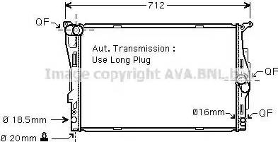 Ava Quality Cooling BW 2303 - Radiators, Motora dzesēšanas sistēma autodraugiem.lv