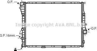 Ava Quality Cooling BW 2276 - Radiators, Motora dzesēšanas sistēma autodraugiem.lv