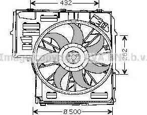 Ava Quality Cooling BW 7505 - Ventilators, Motora dzesēšanas sistēma autodraugiem.lv