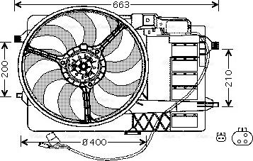 Ava Quality Cooling BW 7506 - Ventilators, Motora dzesēšanas sistēma autodraugiem.lv