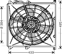 Ava Quality Cooling BW 7503 - Ventilators, Motora dzesēšanas sistēma autodraugiem.lv