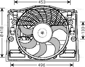 Ava Quality Cooling BW 7514 - Ventilators, Motora dzesēšanas sistēma autodraugiem.lv