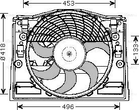 Ava Quality Cooling BW 7513 - Ventilators, Motora dzesēšanas sistēma autodraugiem.lv