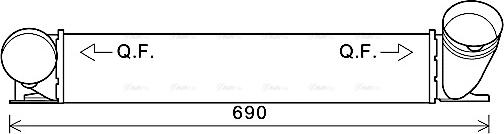 Ava Quality Cooling BWA4482 - Starpdzesētājs autodraugiem.lv