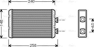 Ava Quality Cooling BWA6210 - Siltummainis, Salona apsilde autodraugiem.lv