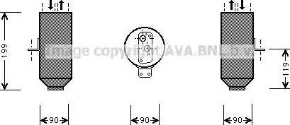 Ava Quality Cooling BW D223 - Sausinātājs, Kondicionieris autodraugiem.lv