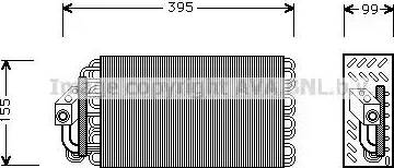 Ava Quality Cooling BW V001 - Iztvaikotājs, Gaisa kondicionēšanas sistēma autodraugiem.lv