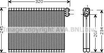 Ava Quality Cooling BW V339 - Iztvaikotājs, Gaisa kondicionēšanas sistēma autodraugiem.lv