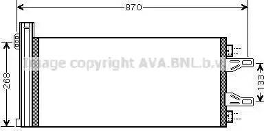 Ava Quality Cooling CN5248D - Kondensators, Gaisa kond. sistēma autodraugiem.lv