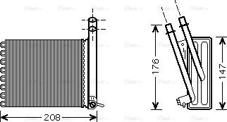 Ava Quality Cooling CN 6243 - Siltummainis, Salona apsilde autodraugiem.lv