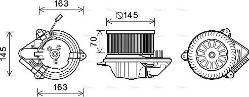 Ava Quality Cooling CN8515 - Salona ventilators autodraugiem.lv