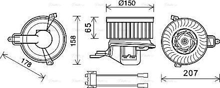 Ava Quality Cooling CN8511 - Salona ventilators autodraugiem.lv