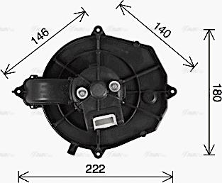 Ava Quality Cooling CN8329 - Salona ventilators autodraugiem.lv