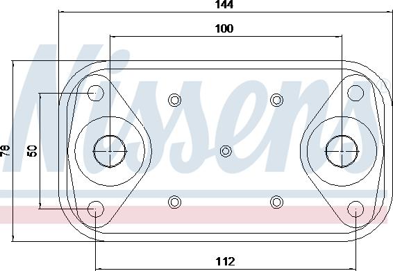 Ava Quality Cooling CN3344 - Eļļas radiators, Motoreļļa autodraugiem.lv