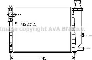 Ava Quality Cooling CN 2048 - Radiators, Motora dzesēšanas sistēma autodraugiem.lv