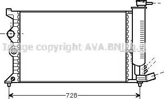 Ava Quality Cooling CN 2067 - Radiators, Motora dzesēšanas sistēma autodraugiem.lv