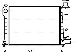 Ava Quality Cooling CN 2036 - Radiators, Motora dzesēšanas sistēma autodraugiem.lv