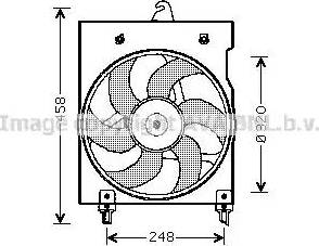 Ava Quality Cooling CN 7524 - Ventilators, Motora dzesēšanas sistēma autodraugiem.lv