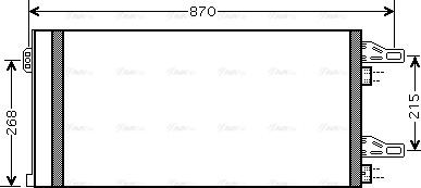 Ava Quality Cooling CNA5246D - Kondensators, Gaisa kond. sistēma autodraugiem.lv