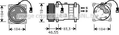 Ava Quality Cooling CN K019 - Kompresors, Gaisa kond. sistēma autodraugiem.lv