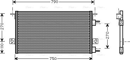 Ava Quality Cooling CR 5037 - Kondensators, Gaisa kond. sistēma autodraugiem.lv