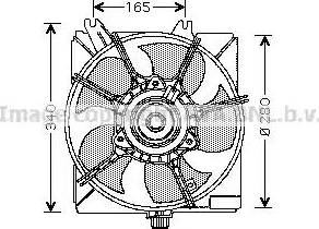 Ava Quality Cooling CR 7508 - Ventilators, Motora dzesēšanas sistēma autodraugiem.lv