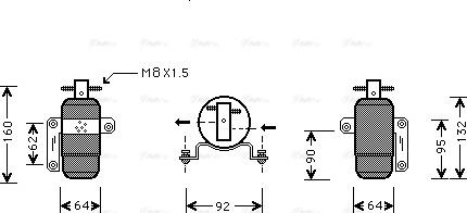 Ava Quality Cooling CR D059 - Sausinātājs, Kondicionieris autodraugiem.lv