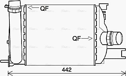 Ava Quality Cooling DAA4013 - Starpdzesētājs autodraugiem.lv