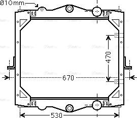 Ava Quality Cooling DF 2040 - Radiators, Motora dzesēšanas sistēma autodraugiem.lv