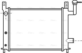 Ava Quality Cooling DN 2046 - Radiators, Motora dzesēšanas sistēma autodraugiem.lv